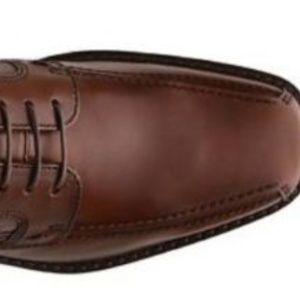 New ECCO Men's Seattle Apron-Toe Derby Leather